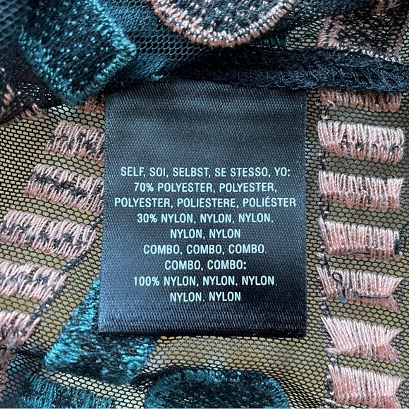 Akemi + Kin Embroidered Mesh Top - Picture 4 of 4